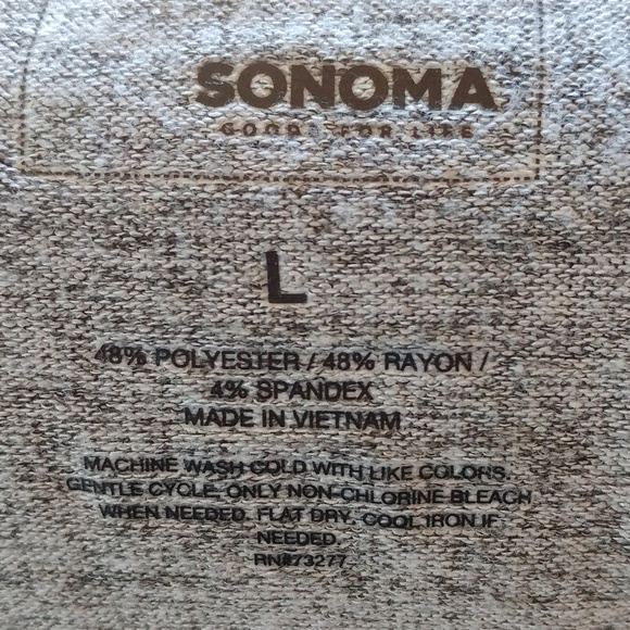 Criss-cross neck soft tee - Picture 5 of 5